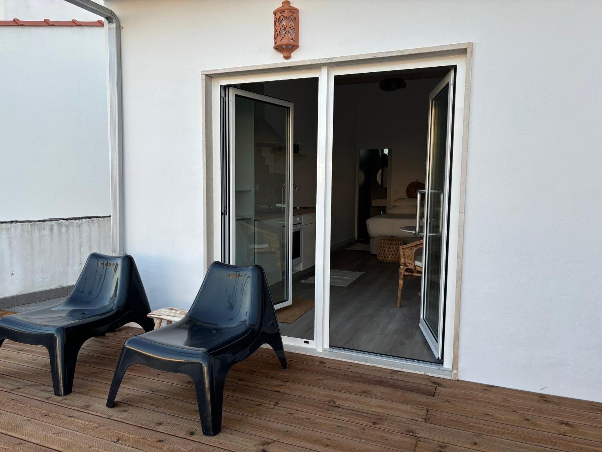 Casa Do Rio Apartment Nazare Bagian luar foto